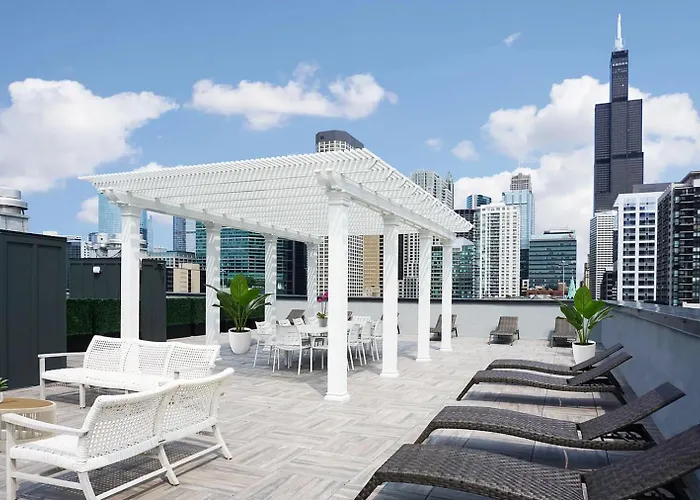 Blueground Greektown Bbq Gym Nr Willis Tower Chi-1254 Апартаменты