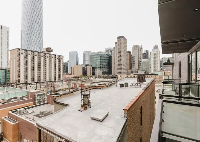 Апартаменты Blueground Greektown Bbq Gym Nr Willis Tower Chi-1254 Чикаго
